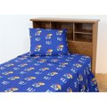 College Covers College Covers KANSSTX Kansas Printed Sheet Set Twin XL- Solid KANSSTX